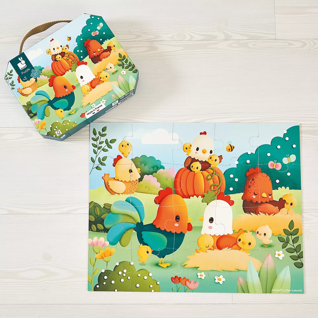 Welcome to the Farmyard Puzzle (20 Pieces)