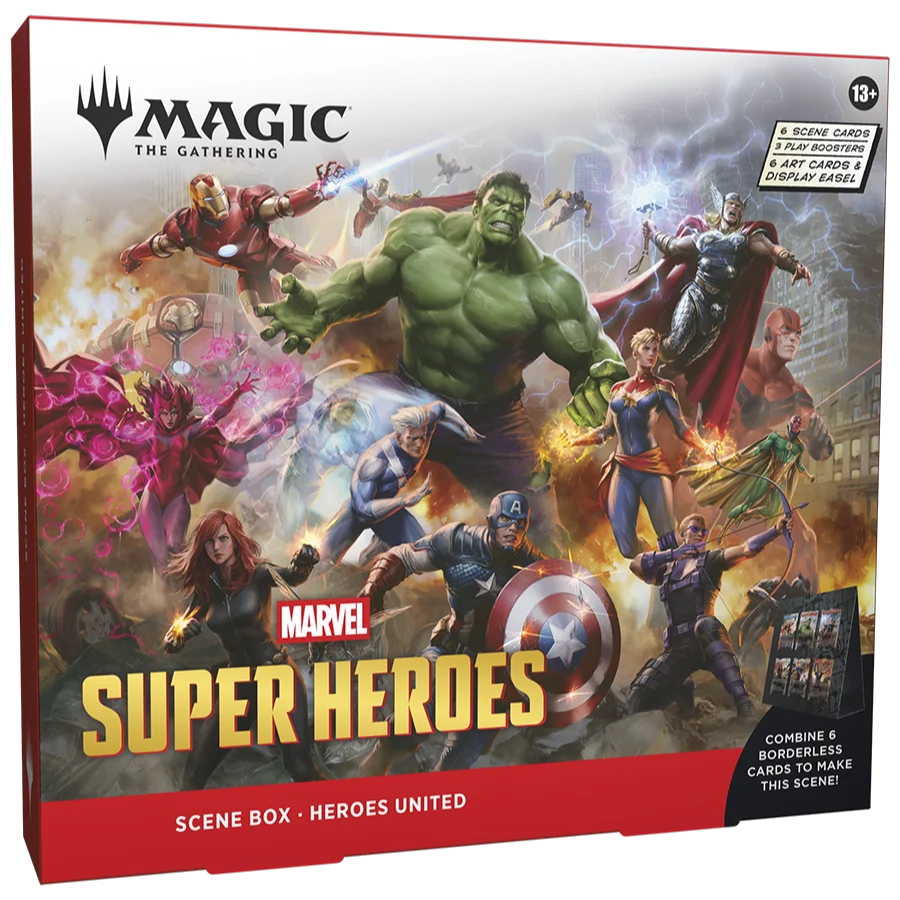 Magic: The Gathering - Marvel Super Heroes - Scene Box - Heroes United