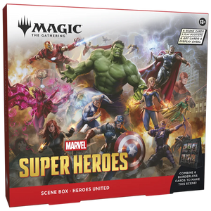 Magic: The Gathering - Marvel Super Heroes - Scene Box - Heroes United