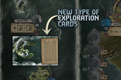 The Witcher Old World Skellige Exploration cards