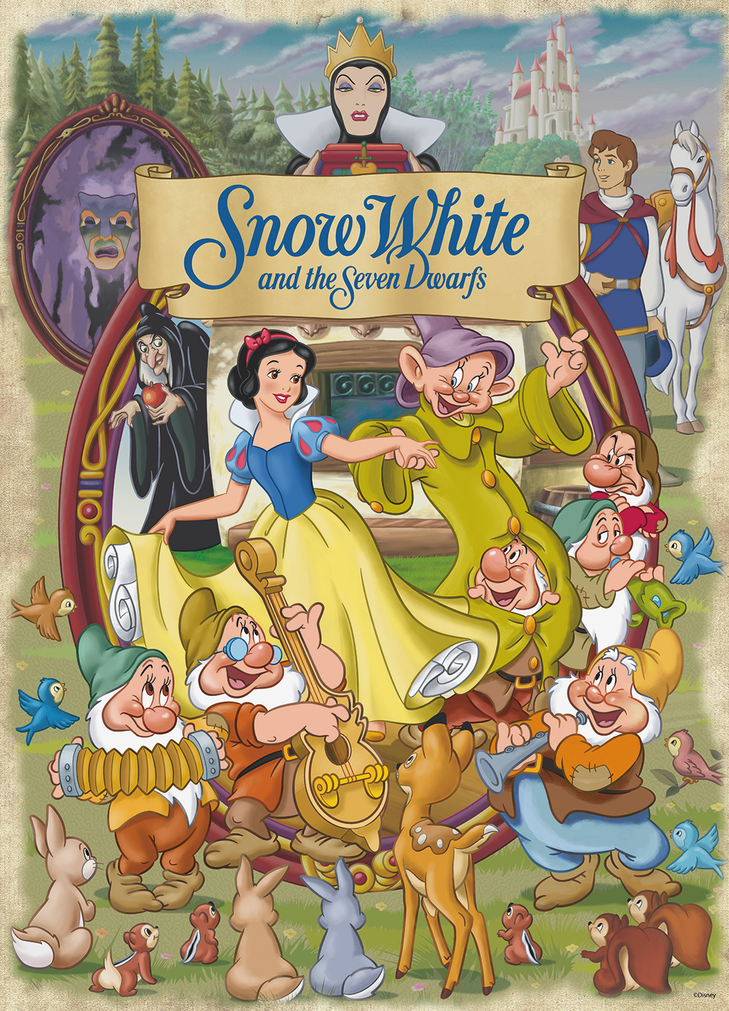 Snow White - Disney Premium Puzzle (1000 pieces)