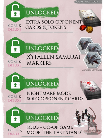Senjutsu: Battle For Japan, Deluxe - Kickstarter Edition