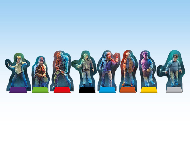 The Thing boardgame standees