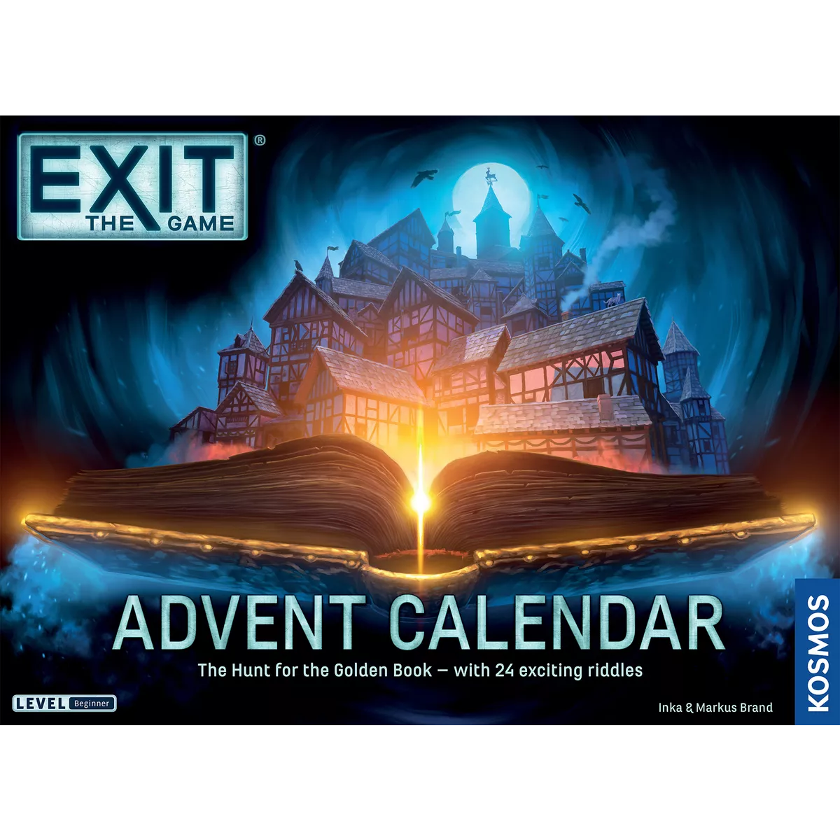 Exit: The Game – Advent Calendar: The Hunt for the Golden Book cover