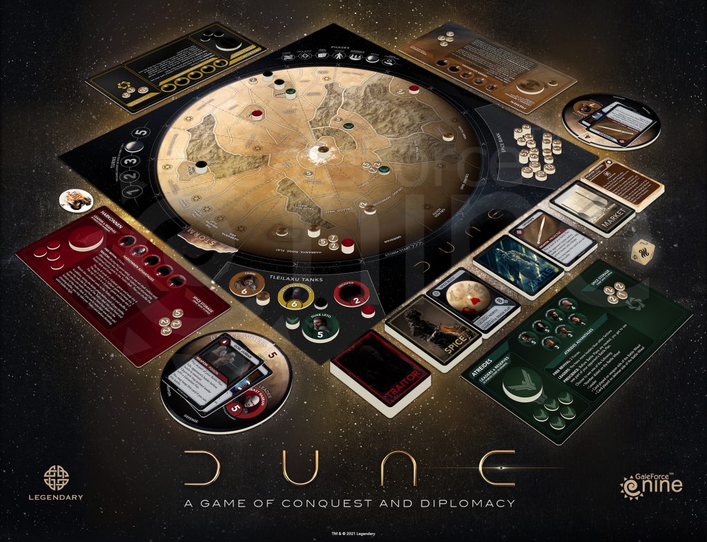 dune: a game of conquest and diplomacy overview