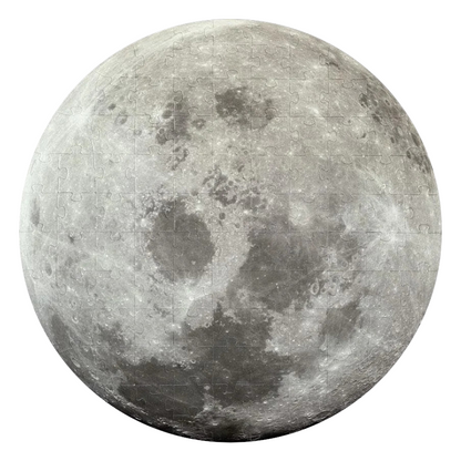 Moon: 100 Big Piece Puzzle (Photography from NASA)