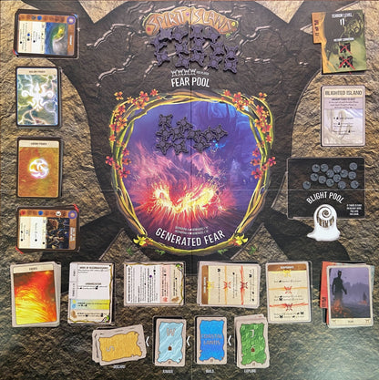 Spirit Island: Deluxe Invader Board example