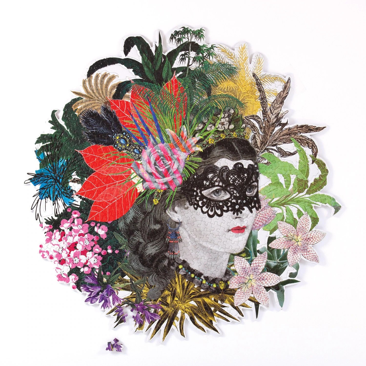 Mam'zelle Scarlett - Christian Lacroix, Shaped Puzzle 