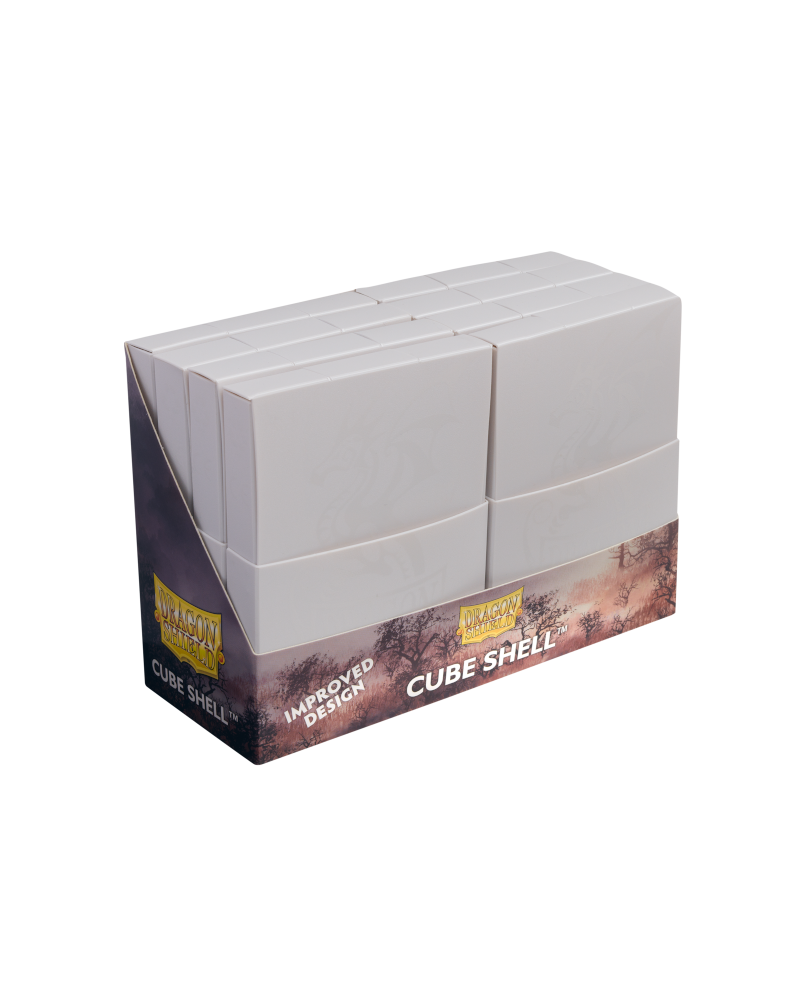 Cube Shell Ashen White Box