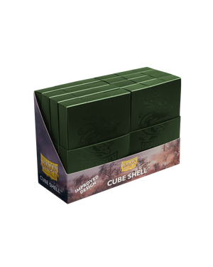 Cube Shell Forest Green Box