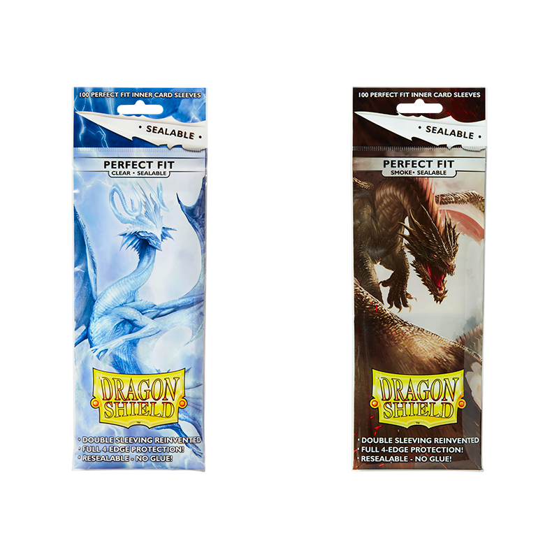 Dragon Shield Perfect Fit Clear Sealable 100 sleeves | Kärkkäisen Verkkokauppa Dragon Shield Perfect Fit Clear Sealable 100 sleeves | Kärkkäisen Verkkokauppa