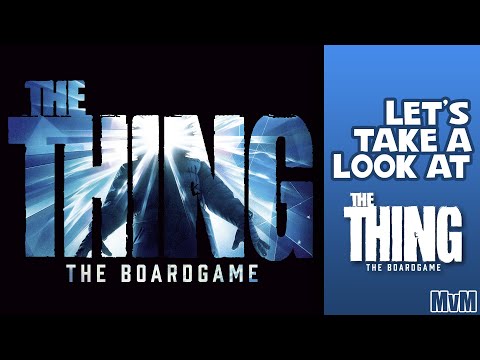 The Thing boardgame video