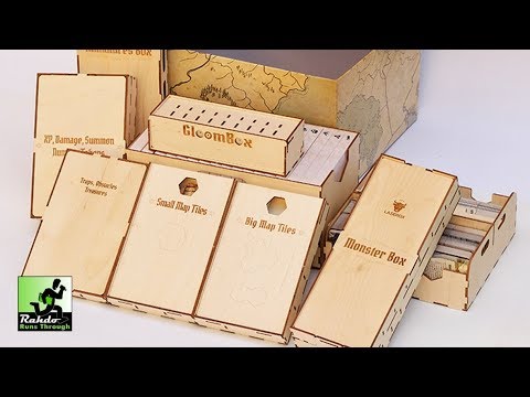 Gloomhaven Organiser - Laserox Runthrough