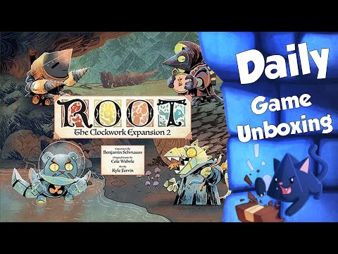 Root: The Clockwork Expansion 2 unboxing