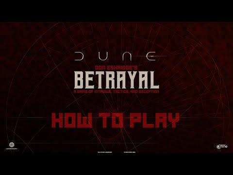 dune: betrayal how to play tutorial