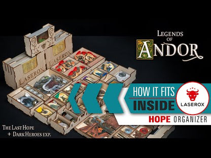 Legends of Andor Hope Organiser - Laserox