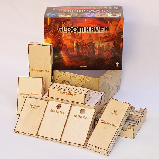 Gloomhaven Organiser - Laserox overview