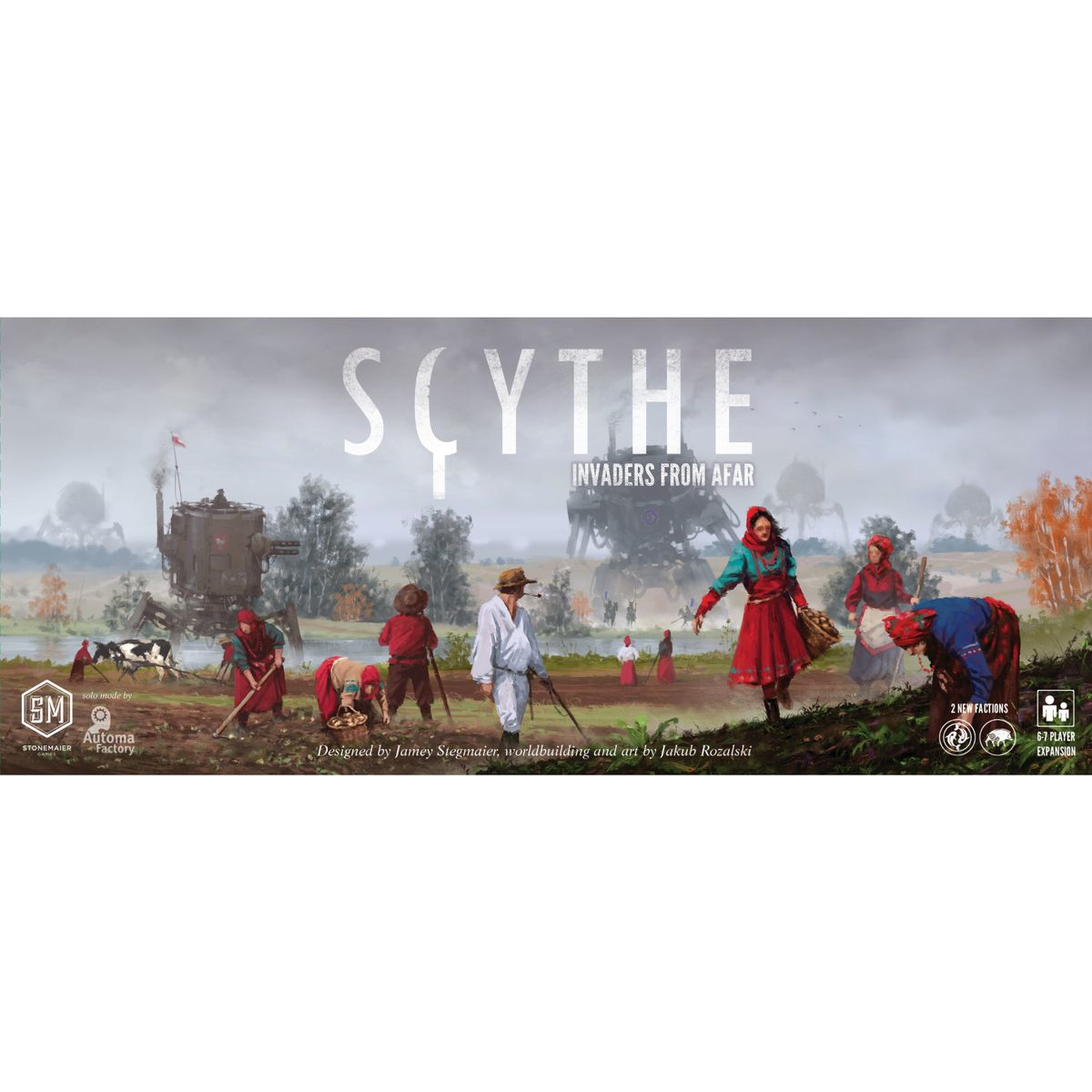 Scythe: Invaders From Afar Cover