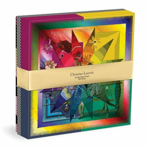 Botanic Rainbow - Christian Lacroix, Premium Double-Sided Puzzle (500 pieces)